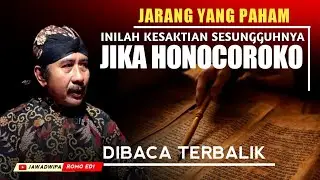 Sungguh Mengejutkan Ternyata Ini Khasiat Sebenarnya Caroko Walik, Ngaji Kejawen