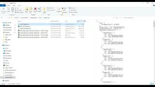 Create JSON file and export DWG and DXF from Revit