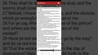 [ENG] The Holy Bible - Job 21 audio video