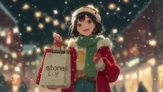 雪の光の中で贈り物を抱え気持ちが温まるウィンターローファイヒップホップ｜作業用BGM・勉強用BGM【Lo-Fi HIPHOP/Chill Beats】