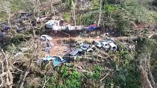 Local authorities and French military are scrambling to repair damaged water pipes across Mayotte