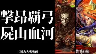 [三国志大戦] 撃昂の覇弓 屍山血河 VS 普魏 大義の連戦バラ（十一陣）