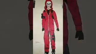 #Red criminal bundle big painting #shorts video #shorts