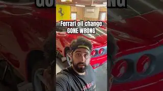 Вторая замена масла в моем Ferrari 360 прошла хуже, чем первая.