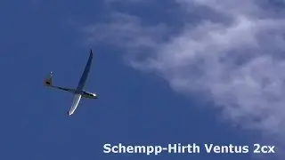 Aerotow RC models Zlin Z 43 + Ventus 2cx (first flight), 2016