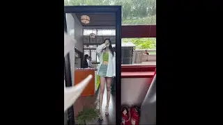 Amputee girls LAE Shopping and eating with girlfriends