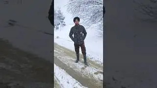 snowfall  in croatia 🇭🇷