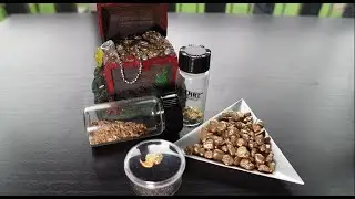 Gold accumulation from panning this year + Yeeting Gold like a fool!