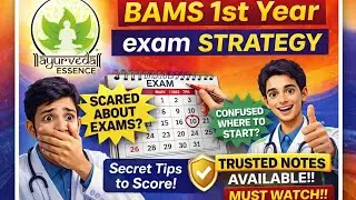 Timetable OUT 🎉 What Next⁉️| BAMS 1st year | #bams #muhs #ncism #strategy #youtube 