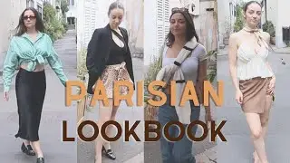 Parisian style lookbook: French chic and trendy outfits for Spring or Summer.