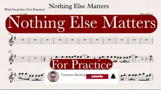 Nothing else matters- Mettalica | Sheet music for practice