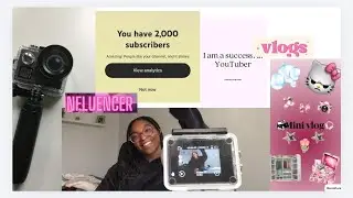 Minha nova câmera 🎥 🎀