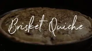 How to make Brisket Quiche using leftovers from our Umami Bomb Brisket Recipe