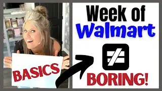 Walmart Basics Haul | Fall Capsule Wardrobe | Week of Walmart | WOW Week, Fall 2020, Episode #9