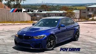 Вид от первого лица: BMW M3 CS 2018 года!