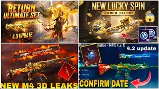 🔴NEW M4 & TIGER M416 IS HERE😱 | NEW P90 SKIN 3D LEAKS😍 | NEW PHOENIX RISING SCAR-L SKIN😱