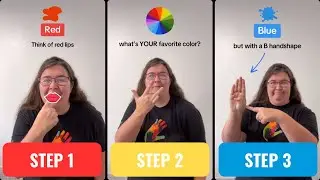 Tutorial: ASL Colors for Beginners | Easy-to-Memorize ASL