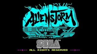 Alien Storm #4K #HQ intro + #music themes + gameplay ZX #Spectrum 128K #remastered #quality (1991)