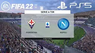 FIFA 22 - Fiorentina vs Napoli | Serie A 2021/22 PS5 Gameplay 1080p HD