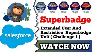 Extended User Access and Restriction Superbadge Unit | Salesforce | Challenge 1