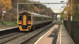 Trains at Adderley Park 16/11/2021