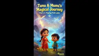 Tunu & Munu&rsquo;s Magical Journey &ndash; Part 2 | Flying Fish Lake |  Story | टुनु और मुनु #HindiEnglishSong