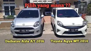 Toyota Agya 2014 Manual atau Daihatsu Ayla 2016 Matic