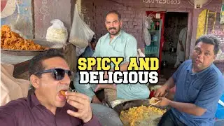 😍Local Road Trip Adventure | Eating Spicy Crispy Pakoras at Hidden Street Stalls! 🌶️♥️