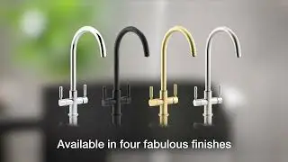 Hemista 3 IN 1 Hot Water Tap in Matt Black | Screwfix