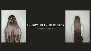 Long hair goals Smothening done on long hair | Trendy hair decision #shorts #longhair