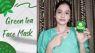 Anti Aging Green Tea Face Mask, Remove Wrinkles And Fine Lines | DIY Green Tea Face Mask