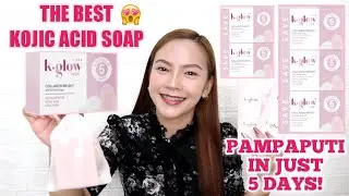 BEST KOJIC ACID SOAP! PUPUTI KA IN 5 DAYS! MY NANALO NA! ❤️