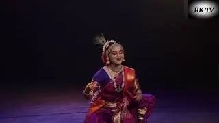Divine bharatanatyam dance on lord krishna 🦚💕 