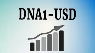 Metaverse Dualchain Network Architecture (DNA1-USD) Cryptocurrency Animated Graph January-May 2021