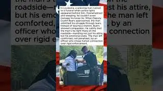 DEPUTY HELPS CRYING MAN TO CALM DOWN🤝