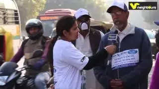 Let Me Also Breathe &ndash; Drive against Air Pollution at Connaught Place, New Delhi