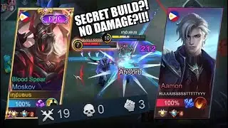 TOP GLOBAL MOSKOV VS NEW HERO AAMON! THEY LAUGHED AT ME WHEN I SAID I'M GOING TO DESTROY AAMON! MLBB