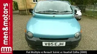 Fiat Multipla vs Renault Scénic vs Vauxhall Zafira (2000)