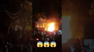 transformer blast in Banaras |Uttar Pradesh|#fire #blast #😱