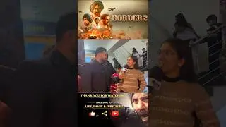 Border 2 First Day First Show Public Review 🔥 | Sunny Deol Mass Entry | Theatre Reaction