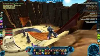 SWTOR: Outlaw's Den on top of banners