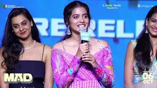 Sri Gouri Priya Reddy Speech @ #MAD Pre-Release Event | Kalyan Shankar | Naga Vamsi | Life Andhra Tv