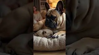 American Girl Caring for Her Dog and Puppy | Heartwarming Moments of Love & Joy  #cutedog #puppy