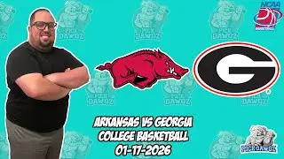 Arkansas vs Georgia 1/17/26 Free College Basketball Picks and Predictions | NCAAB Pick