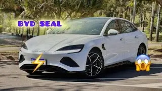 ⚡️⚡️Por dentro da nave!! Desta vez BYD SEAL, carro urbano com esp&iacute;rito Esportivo.🚀