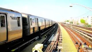 MTA NYC Subway R68A B Train Yard Move
