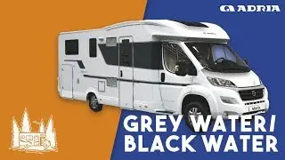 How to Empty Grey Water and Black Water - Adria Matrix Tutorial