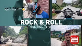 Helment kinna jadaii !!!! Ani viral place Ko yatra&rsquo;k aba k #4thvlogs #gotrending