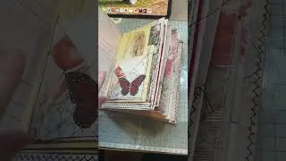 The big Red Junk journal is getting Huge !!!