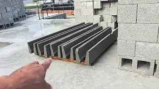 CMU CINDER BLOCK WALL INSTALLATION ON MONOLITHIC SLAB